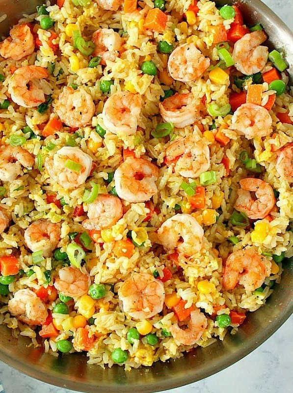 Shrimp Fried Rice in a Flash