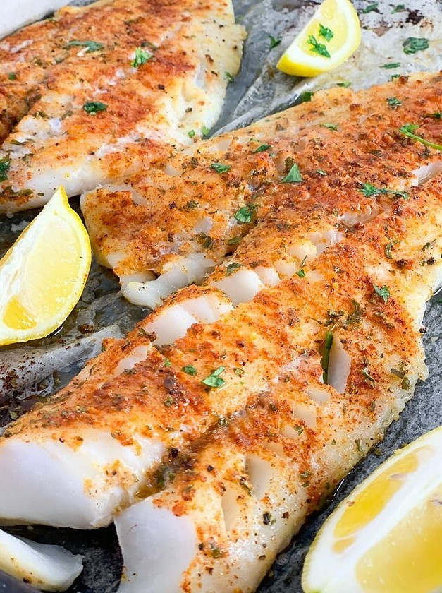 Quick Baked Cod with Fresh Flair