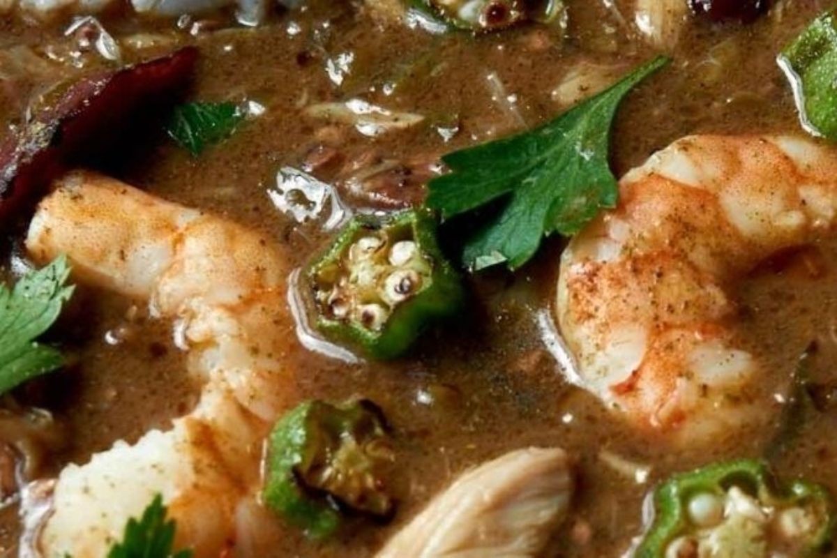 Andouille Seafood Stew for Fall