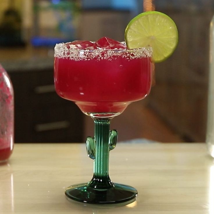 Frozen Prickly Pear Margarita Bliss