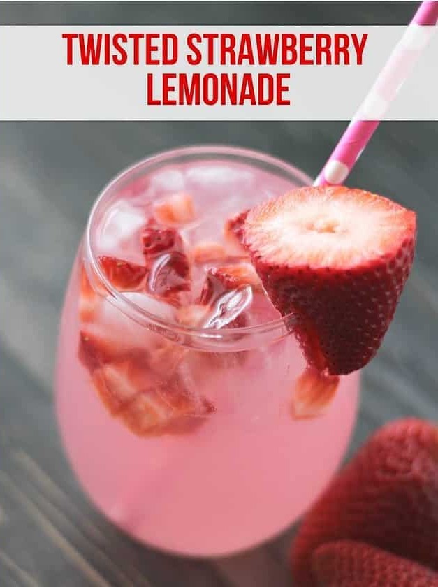 Strawberry Sunshine Vodka Spritzer