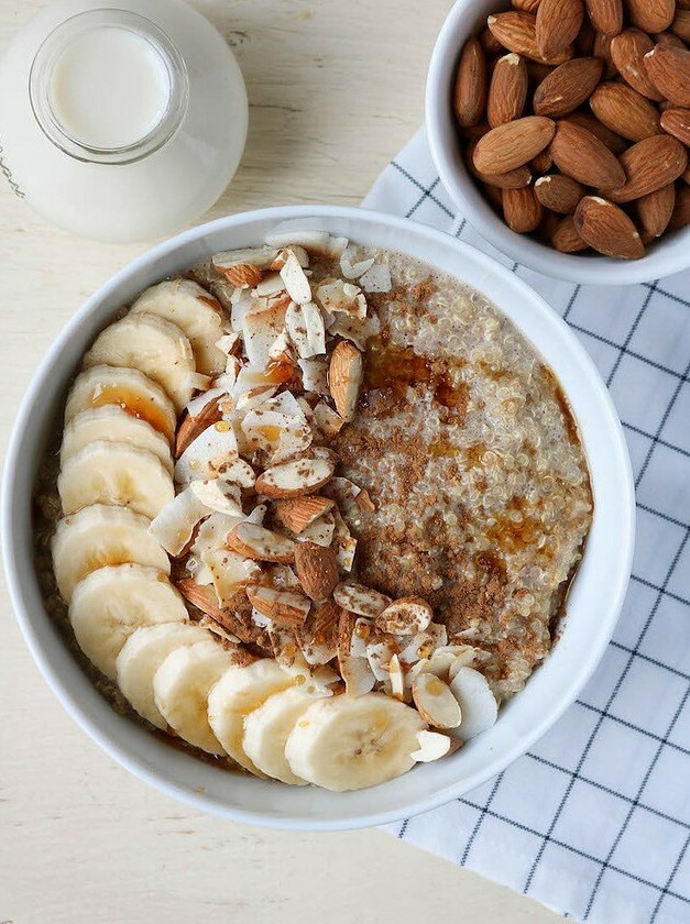 Warm Cinnamon Quinoa Morning Delight