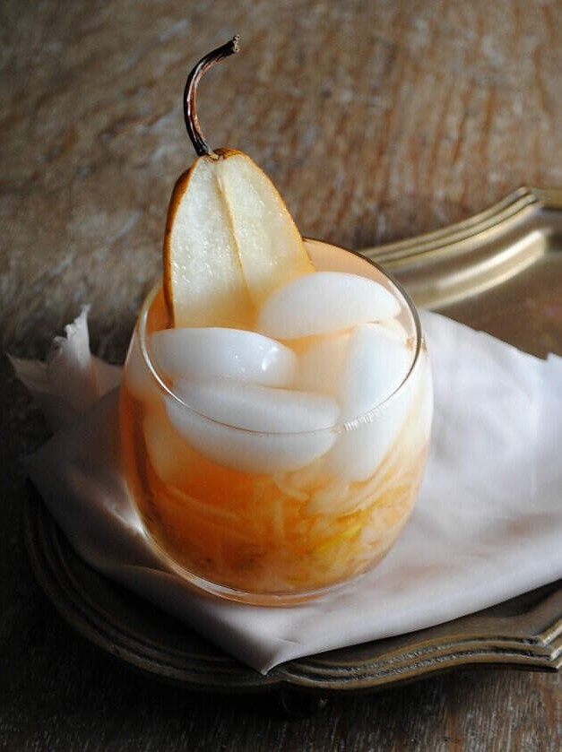 Pear-fectly Infused Vodka Martini