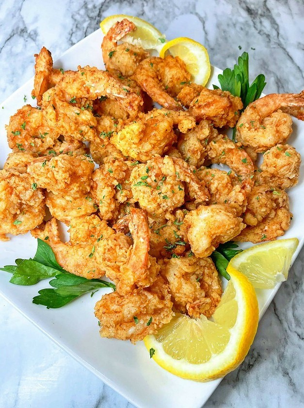 Crispy Buttermilk Shrimp Bites