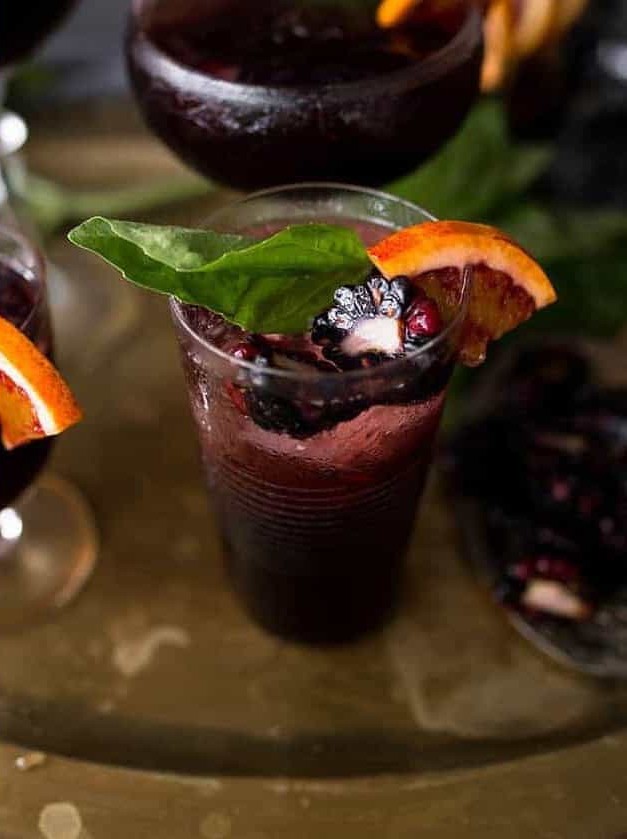Spellbinding Black Cherry Mocktail