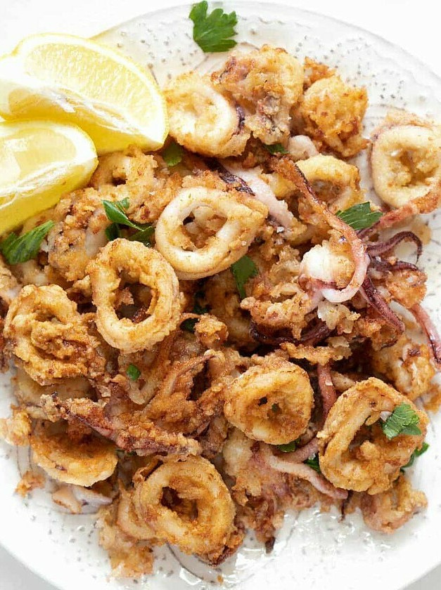 Crispy Italian Squid Rings Delight