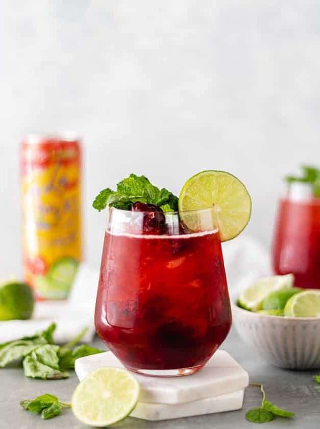 Tart Cherry Sparkler Delight