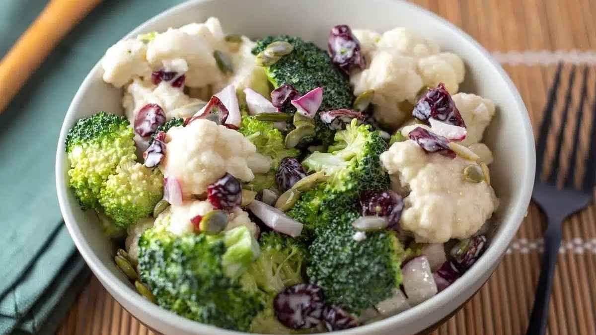 Tangy Broccoli & Cauliflower Delight