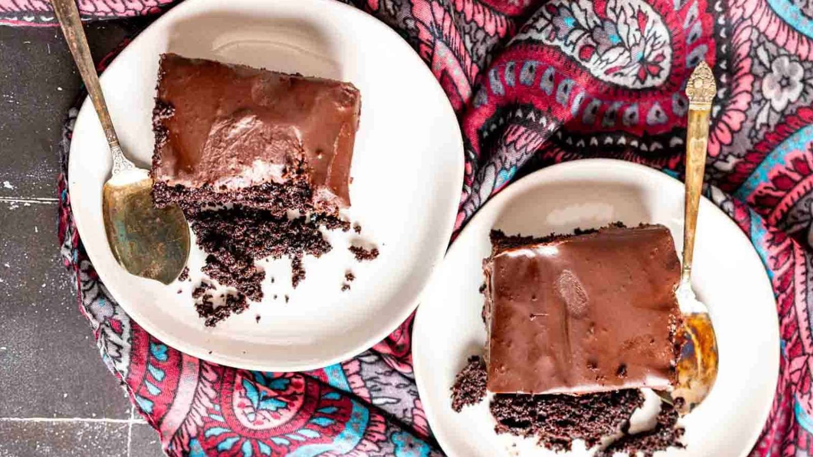 Chocolate Mayonnaise Cake