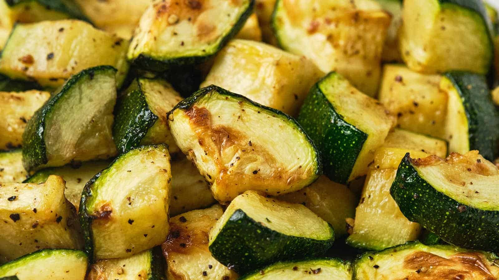 Crispy Air Fried Zucchini Delight