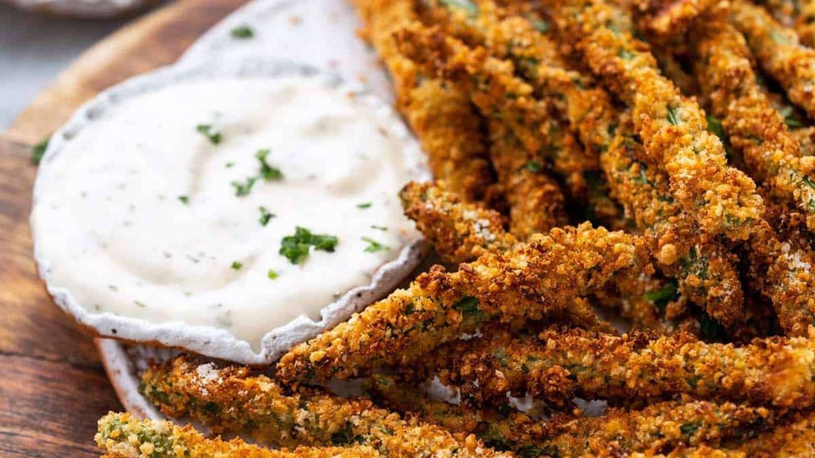 Crispy Green Bean Sticks in the Air Fryer