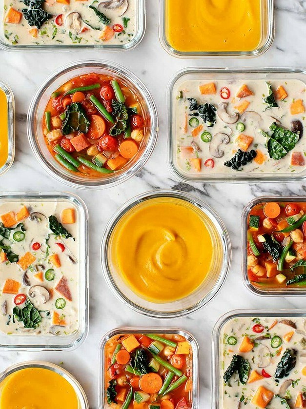 Wholesome Veggie Soup for the Freezer