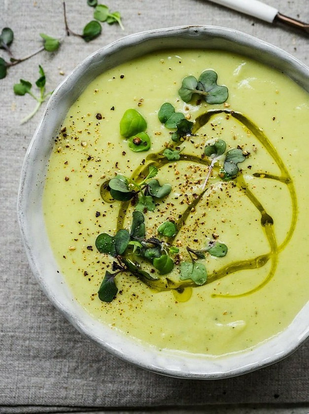 Cauliflower Leek Soup Bliss