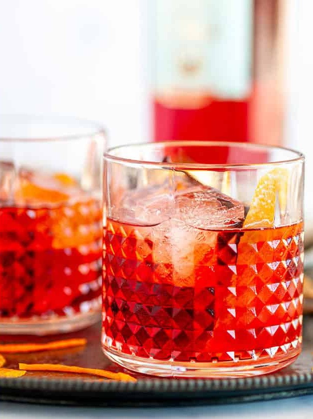 Ruby Red Italian Aperitif Glamour