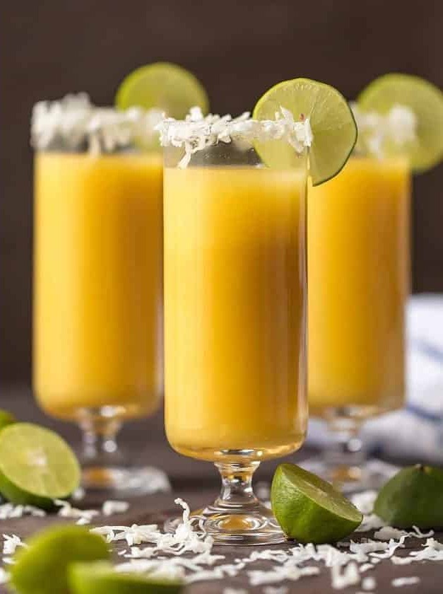 Coconut Twist Mimosas