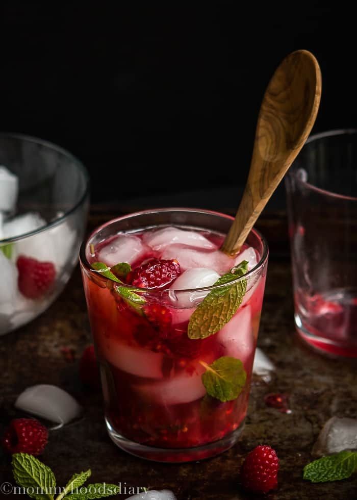 Cranberry Lime Twist on Classic Mojitos