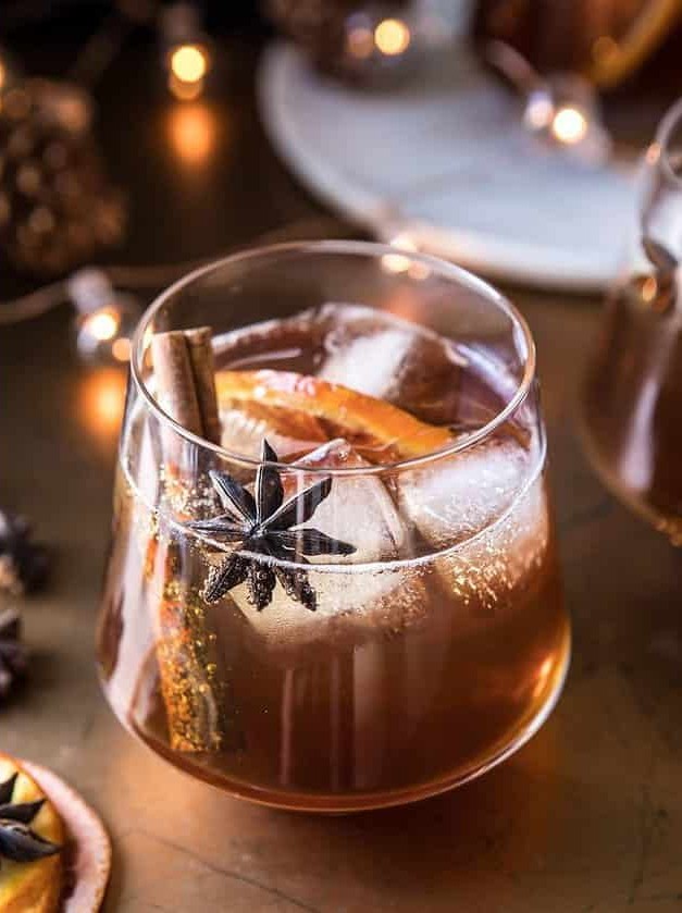 Spiced Bourbon Winter Wonderland