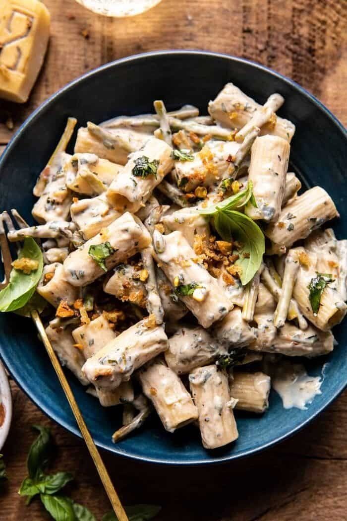 Lent-Friendly Spaghetti Squash Fettuccine