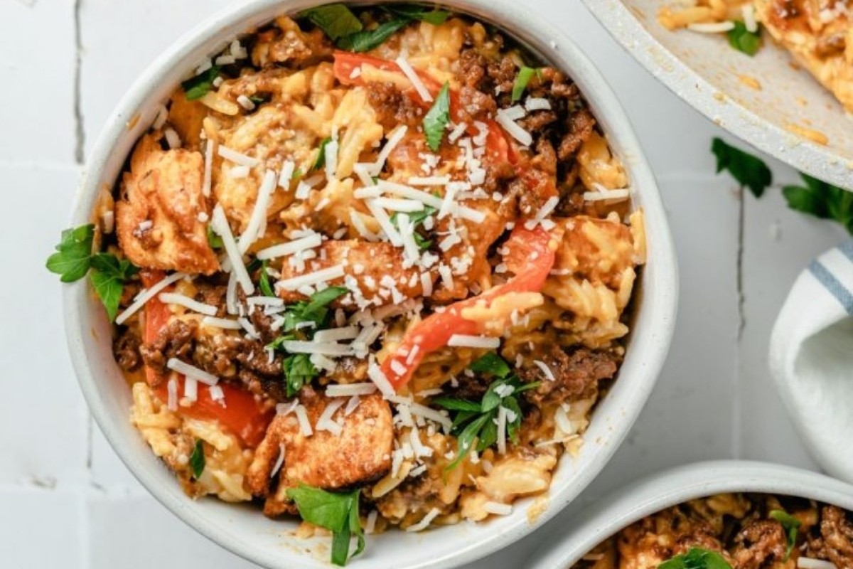 One Pot Cajun Chicken Pasta Dish