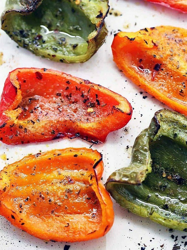 Bell Peppers Roasted with Flair