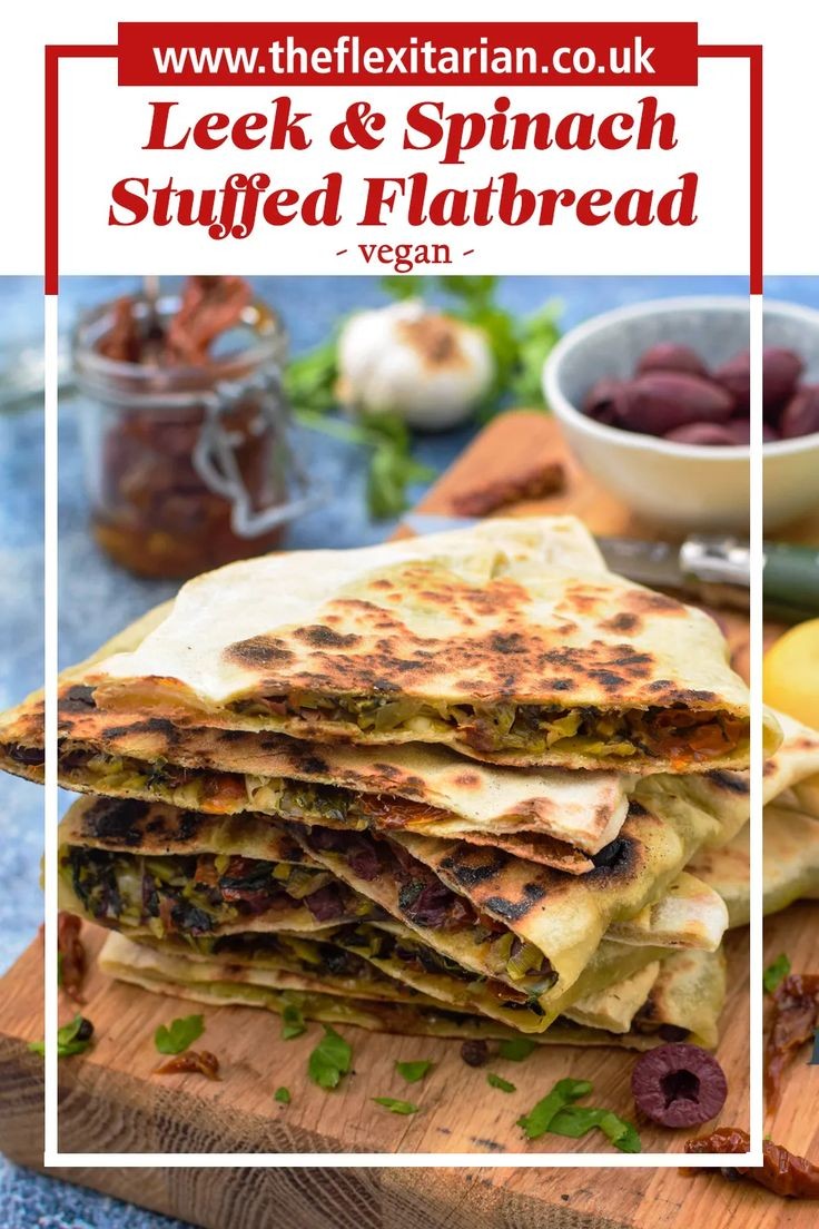 Vegan Pesto Pizza on a Crispy Flatbread