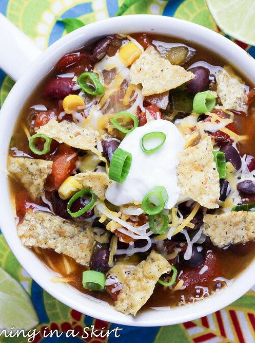 Mexican-Inspired Vegan Taco Soup Delight