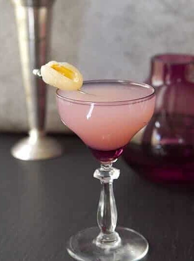 Lychee Twist on the Classic Cosmo