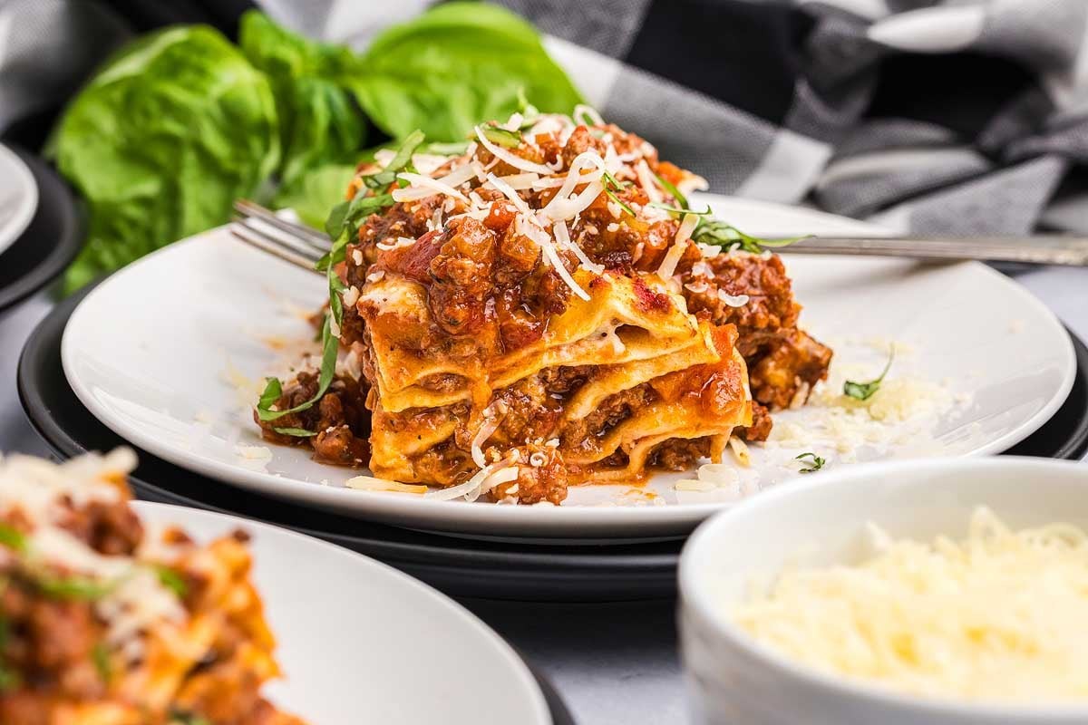 Traditional Italian Meat Lasagna