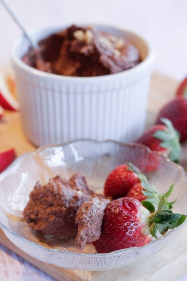 Rich Chocolate Dip Without the Guilt
