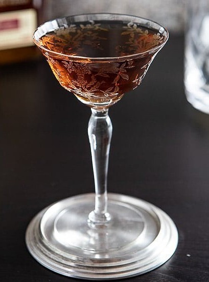 Amaretto Twists with Bourbon and Sherry