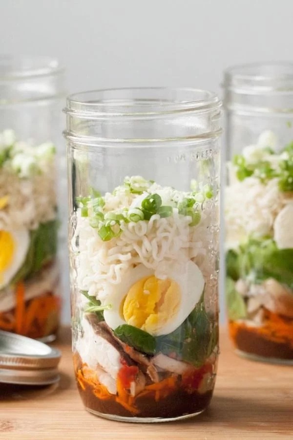Vegetarian Ramen Cups for Easy Lunch