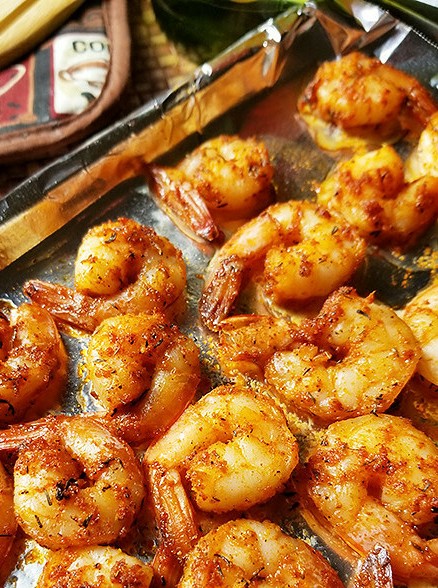 Spicy Cajun Shrimp Bake Recipe