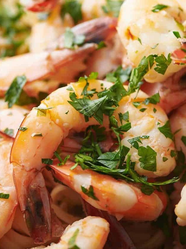 Quick Garlic Shrimp Delight
