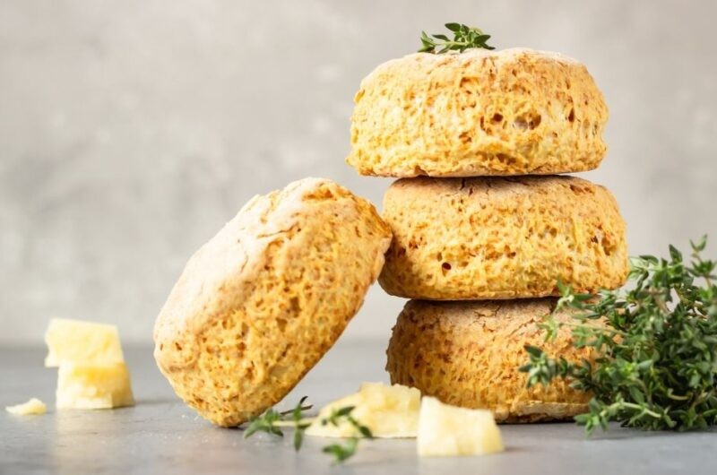 Lemon Rosemary Olive Oil Shortbread