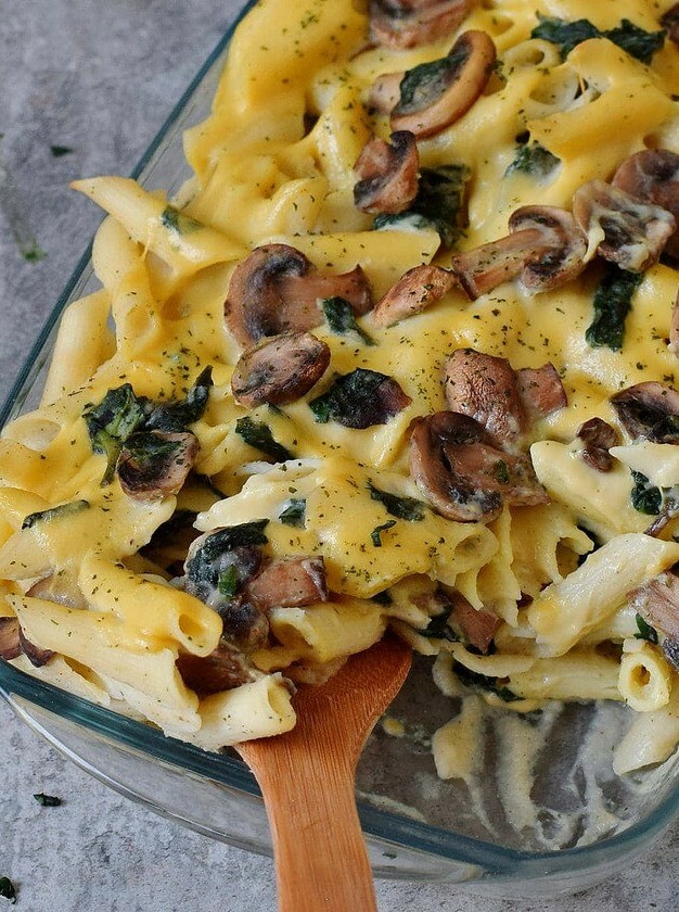 Creamy Cauliflower Pasta Casserole