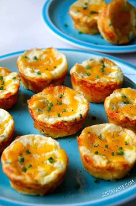 Leftover Mashed Potato Muffins