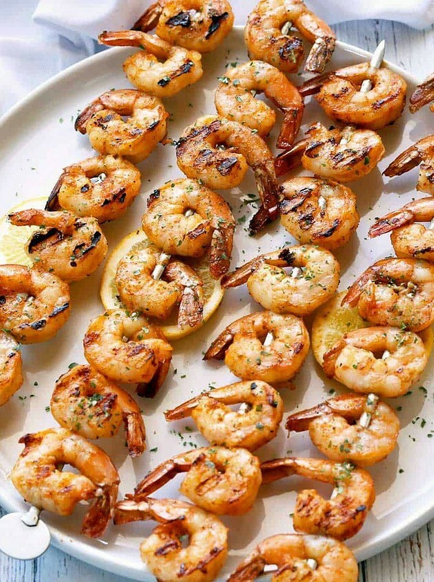 Quick Spicy Grilled Shrimp