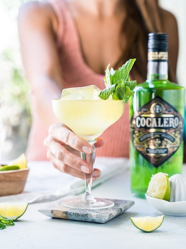 Tea-Scented Gimlet with a Twist