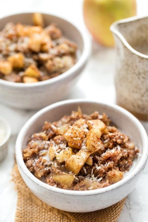 Cinnamon Apple Infused Quinoa Delight