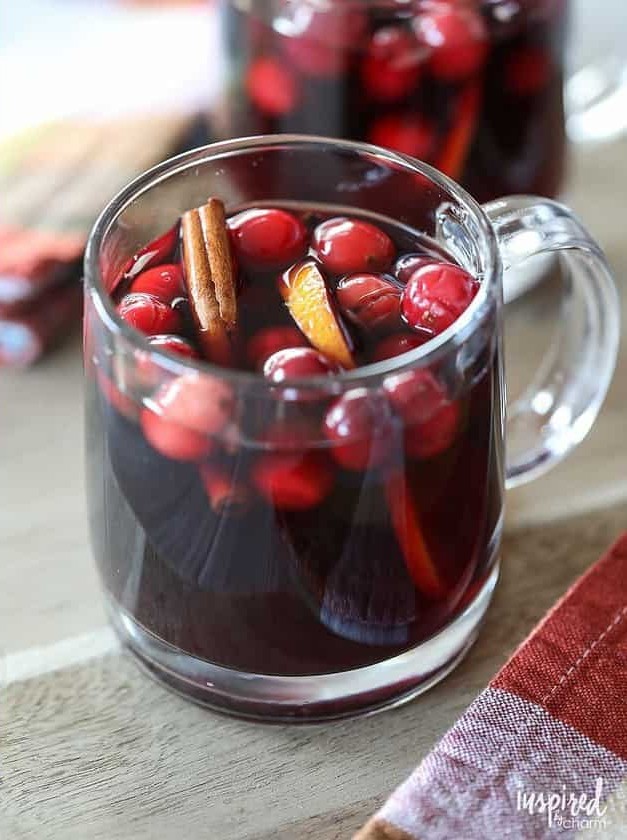 Cozy Cranberry Winter Sangria