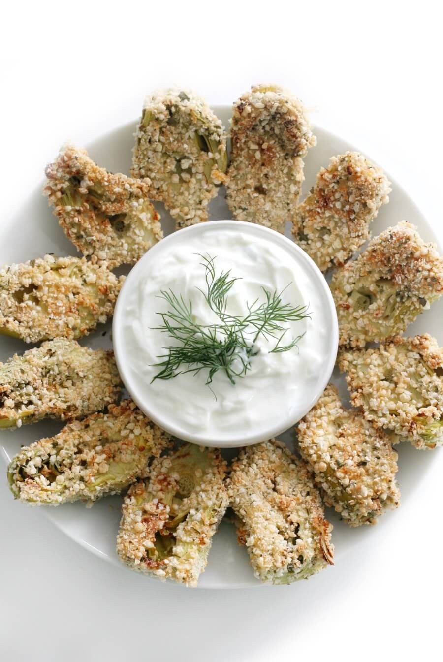 Gluten-Free Vegan Air Fryer Artichoke Delights