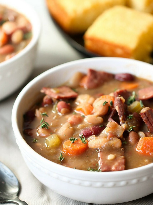 Hearty Ham Bean Soup for Chilly Days