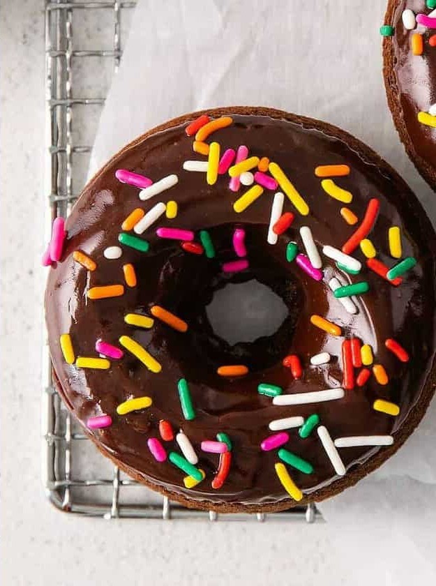Baked Chocolate Donut Delights