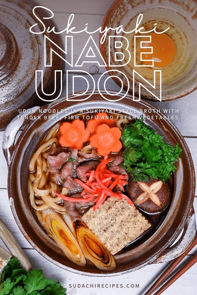 Beef Udon Noodle Soup Delight