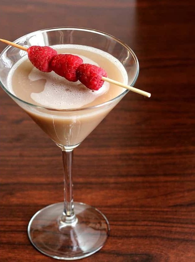 Raspberry Chocolate Kiss Cocktail Delight