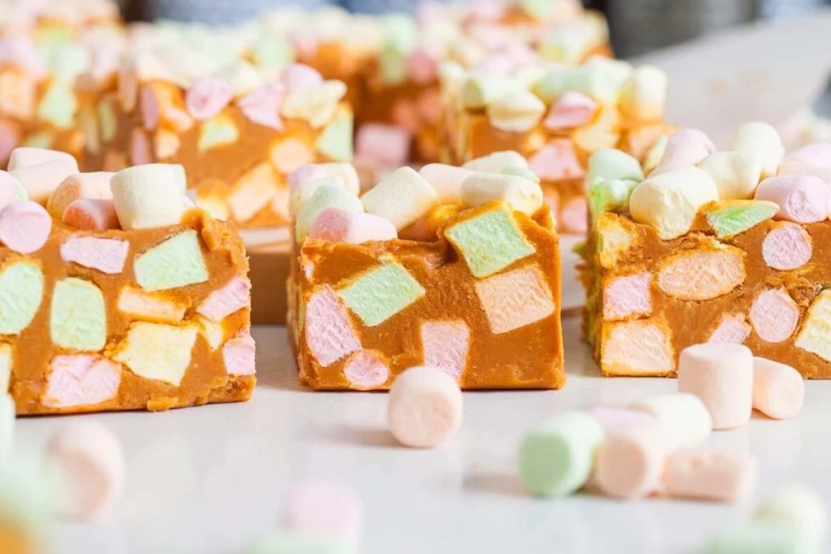 Colorful Peanut Butter Bars