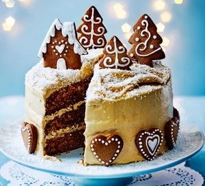 Caramel Apple Cinnamon Sponge Cake Delight