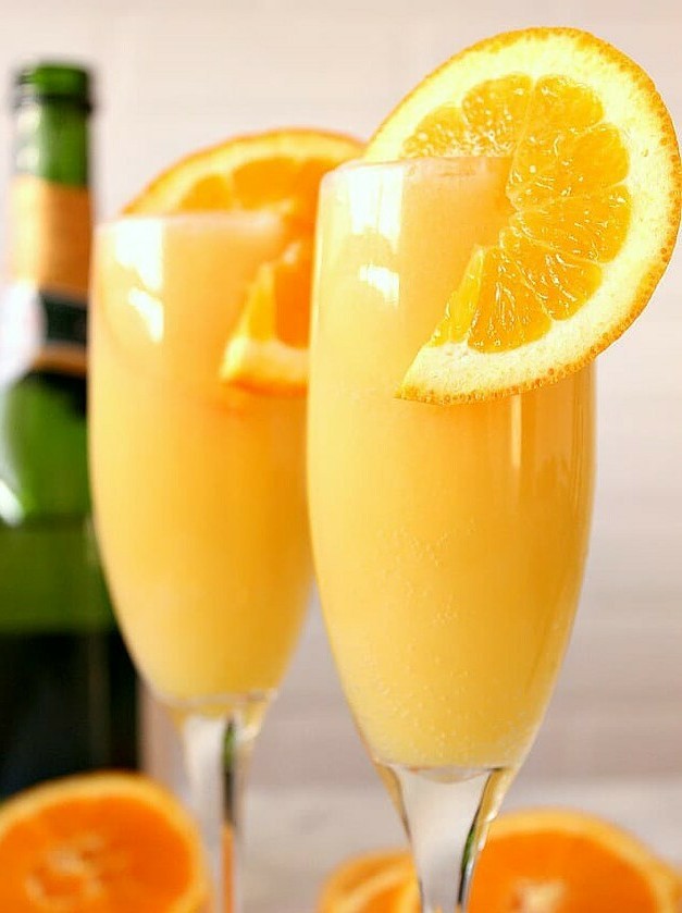 Creamy Orange Mimosa Delight