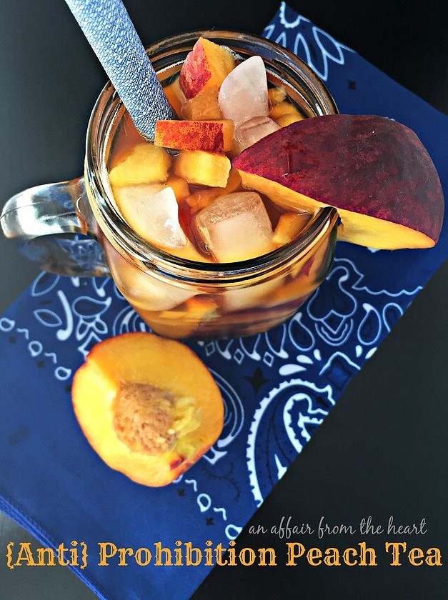 Peachy Keen Tea Revival Cocktail