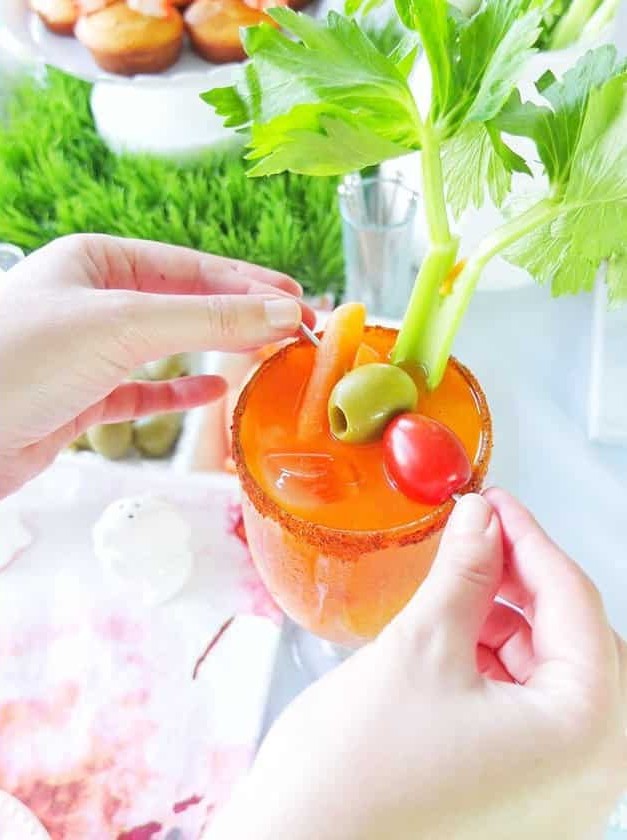Easter Twist on Bloody Mary Delight
